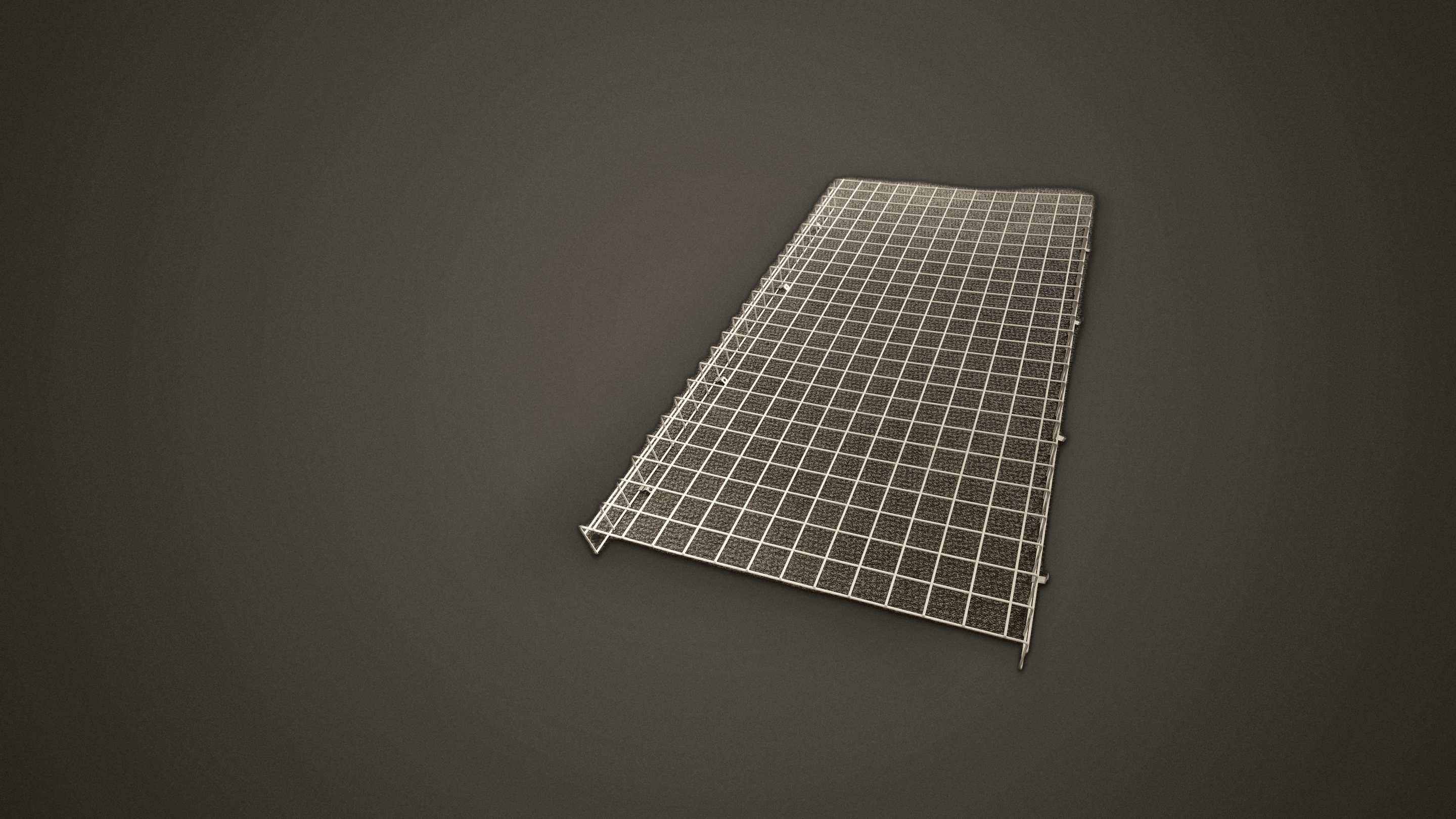 Long Rectangular Wire Grid Panel